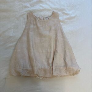 Cream Linen Women's Top